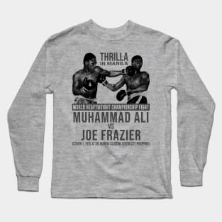 Thrilla in Manila pen Long Sleeve T-Shirt